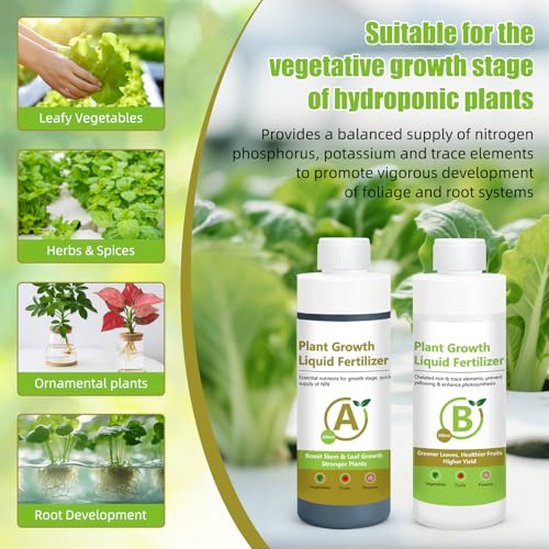 Nutriente Líquido para Plantas Hidropónicas 250ml miniatura 3
