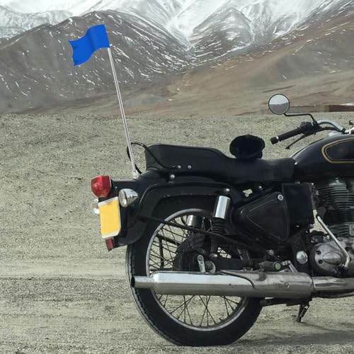Mât de drapeau de moto extensible aluminium réglable vélo de route VTT DOITOOL - 4