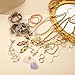 Awinesn Mystery Jewelry Jar Bundle, Vintage Jewelry Box, 40-45 Piece Surprise Box for Women, Gift Set Multi Style of Earrings Rings Bracelets or Necklaces, Unique Birthday Gift for Her (various)