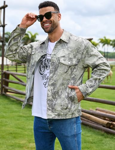 Camo Jackets for Men Trucker Unlined Camouflage Coats Hunting Clothes4