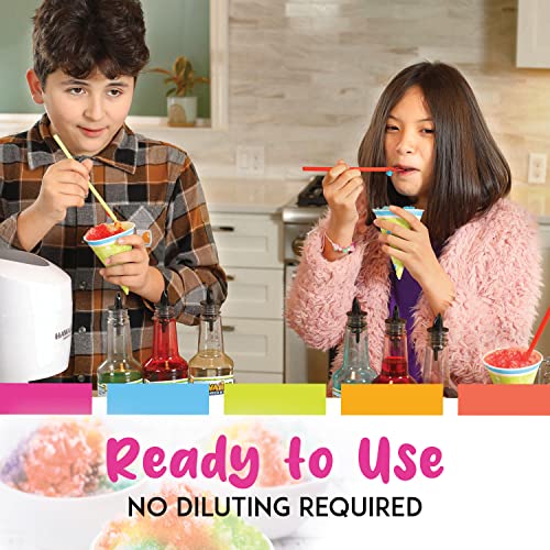 Hawaiian Shaved Ice Syrup Gallon, Lemon-Lime Flavor, For Slushies, Italian Soda, Popsicles, & More, No Refrigeration, No Nuts, Soy, Wheat, Dairy, Starch, Flour, Or Egg Products #TOP6