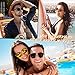CGID Gafas de sol polarizadas retro medio marco clásico para Hombre y...