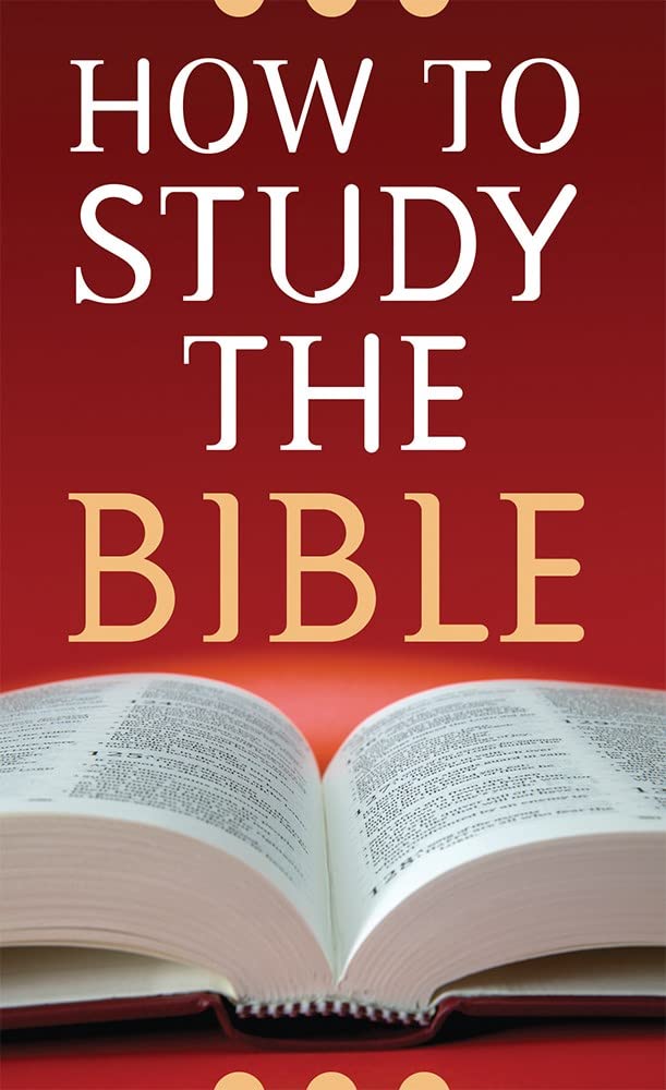 Cover of How To Study The Bible (Value Books)