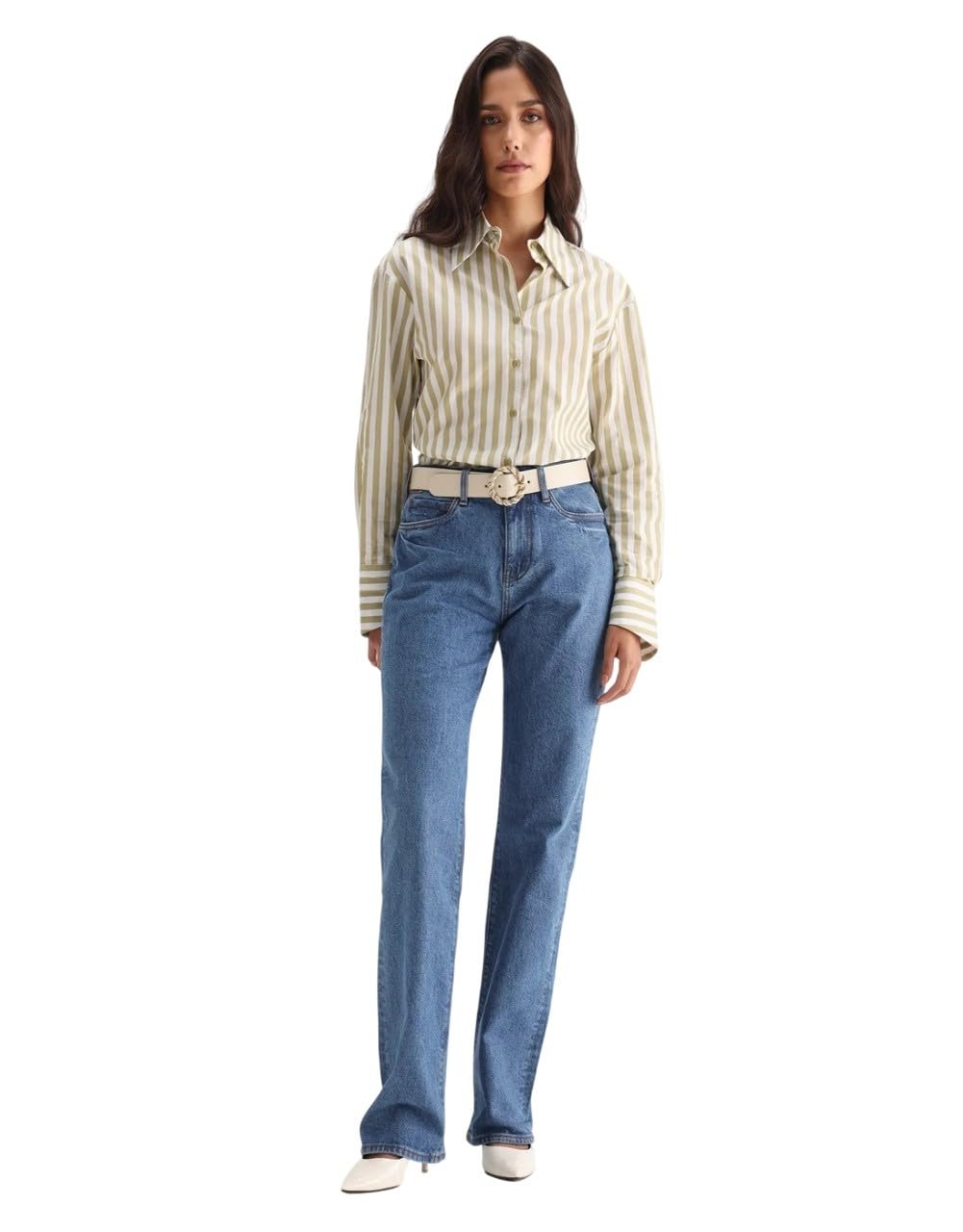 Straight FIT Plain Jeans-image-21