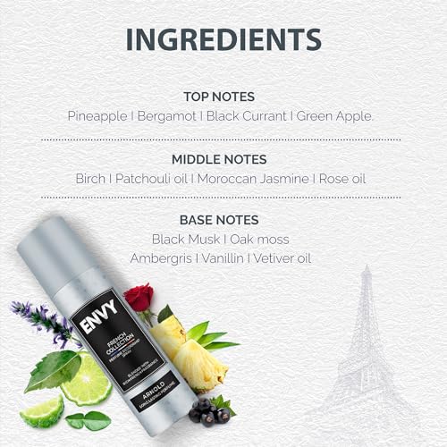 Image of ENVY Arnold & George Deodorant For Men -120 ML Each, Pack of 2 | Long Lasting Deodorant Fragrance Scent