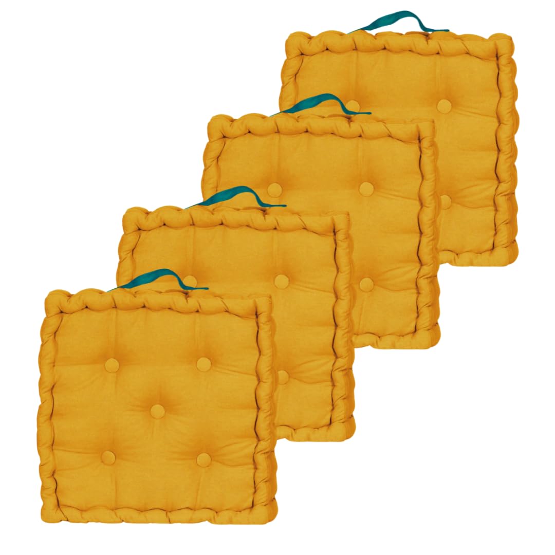atout ciel lot de 4 coussins de sol