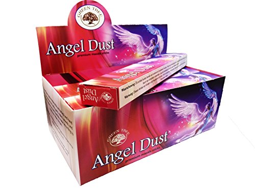Encens Green Tree Angel Dust - Lot de 3 boites avec un lot de mini encens Offert - Livraison gratuite