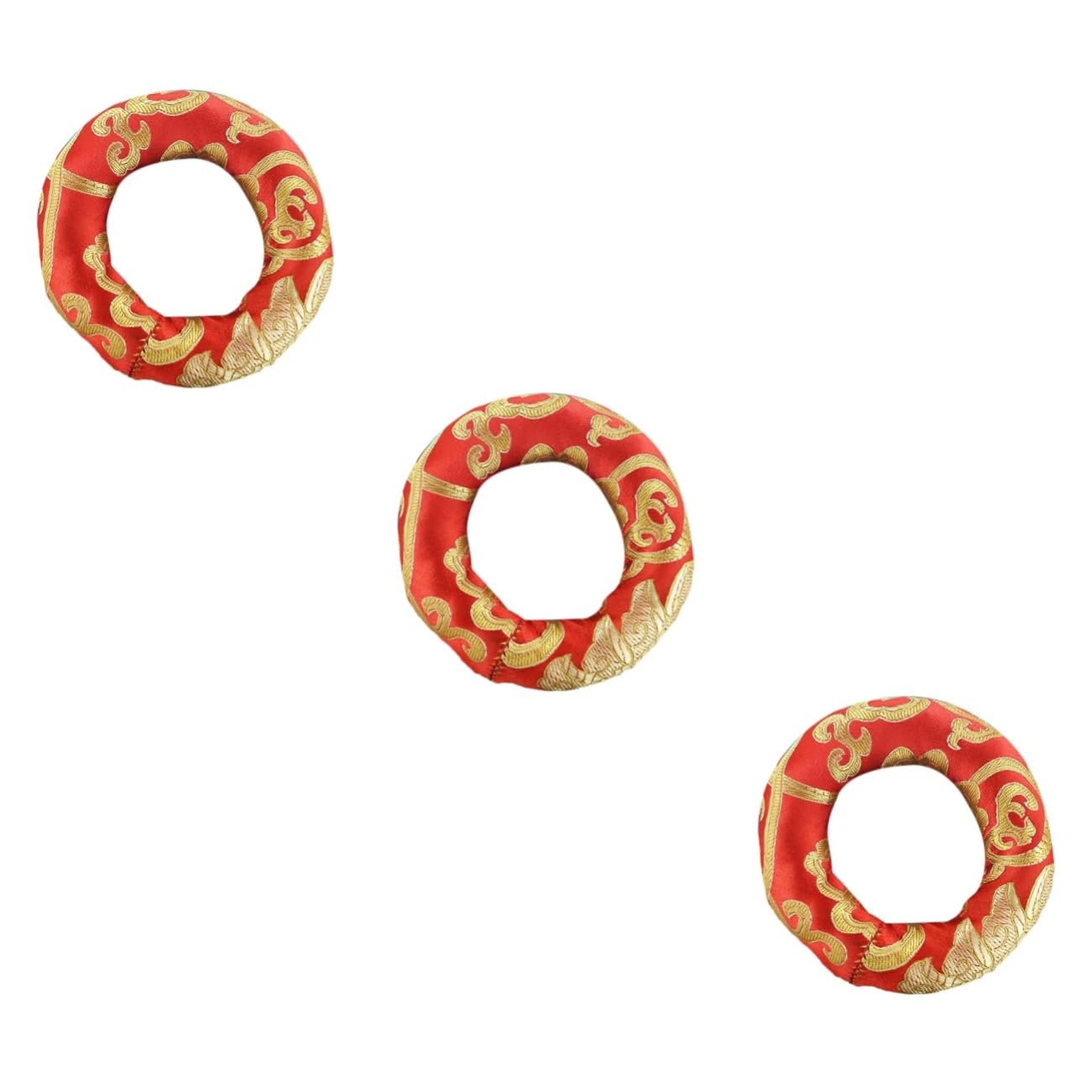 Abaodam 3piezas Almohadilla Para Tazón De Cojín De Accesorios De Tazón De Diseño Color Aleatorio