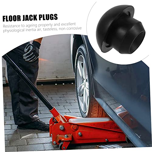 Image of Uonlytech Floor Jack Plugs 0.51 Inch Hydraulic Oil Filler Plugs Rubber Bung for Engine Hoist Vehicle Lift Sealing Replacement Pack of 20