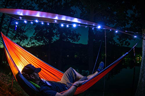 ENO, Eagles Nest Outfitters Twilights Camp Lights/Hammock Lights, 20 LED Lights, Water Resistant, White Light