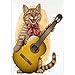 Il Gattino Suona La Chitarra - Premium 1000 Pezzi Puzzle - MyPuzzle Collezione speciale di Puzzle Galaxy