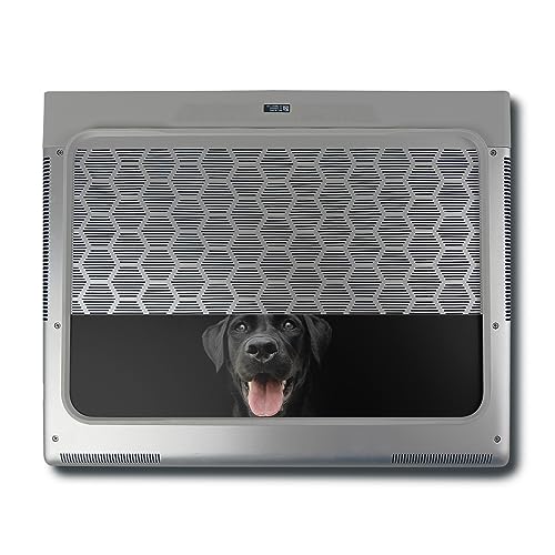 Image of MightySkins Skin Compatible with Alienware X16 R1 (2023) Full Wrap Kit - Black Lab | Protective, Durable, and Unique Vinyl Decal wrap Cover | Easy to Apply & Change Styles | Made in The USA
