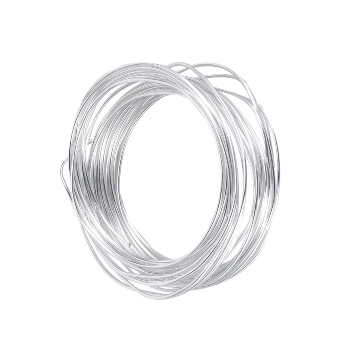 CIMAXIC Crafting Wire Silver Flexible Aluminum Wire for DIY Dolls Bike Models Molding Sculpture