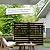 61" H x 38" W No Dig Wood Privacy Screen Fence Panel, Outdoor Decorative Privacy Wall, Freestanding Room Divider for Patio Garden, Hide Trash Cans & AC Units (Coffee, 5FT)