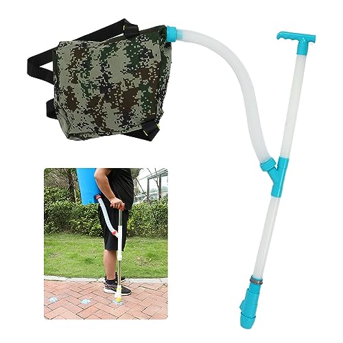 Aplicador de fertilizante mochila manual con gran capacidad miniatura 5