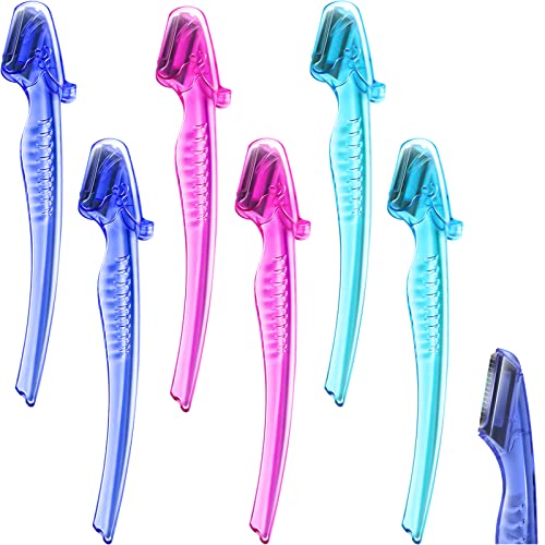 Rasoir à sourcils ,rasoir visage femme Coupe-sourcils Tondeuse à sourcils Épilateur pour le visage Rasoirs de forme Outil de Dermaplaning Exfoliant pour Femmes et des Hommes Cover