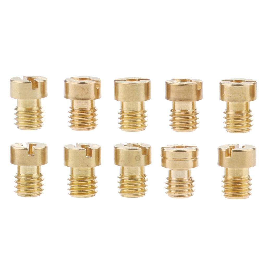 Lyla M5 Thread Motorcycle Main Jet Kit Carburetor 100-140 10 Size Injector Nozzle-image-4