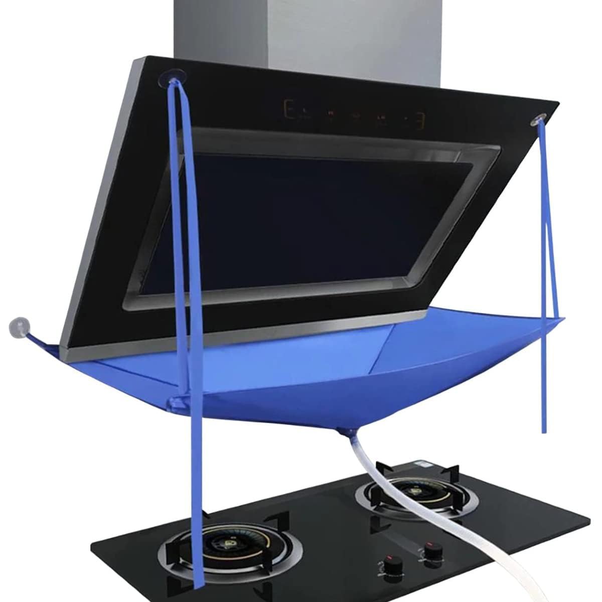 STHITI Chimney Cleaning Cover Waterproof | Range Hood Cleaner Cover Sheet Protective for top | Oil Washing Covers | Dust Water Bag Protection for Kitchen (Multi-Color, Pack of 1)