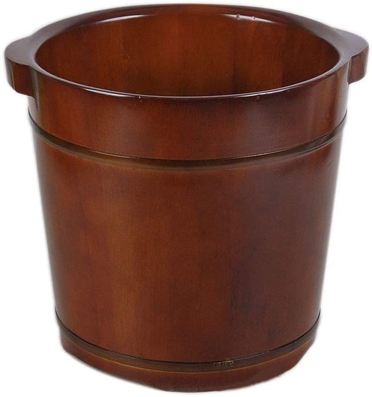 Baño de pies Katzowen de madera sólida 22.5cm