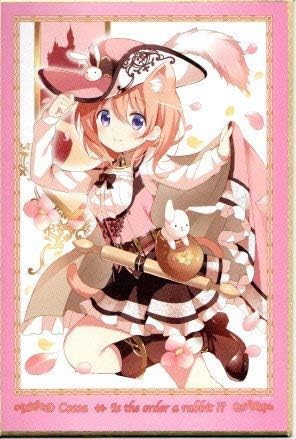 Amazon 色紙 ご注文はうさぎですか 縦長 ココア アニメ 萌えグッズ 通販