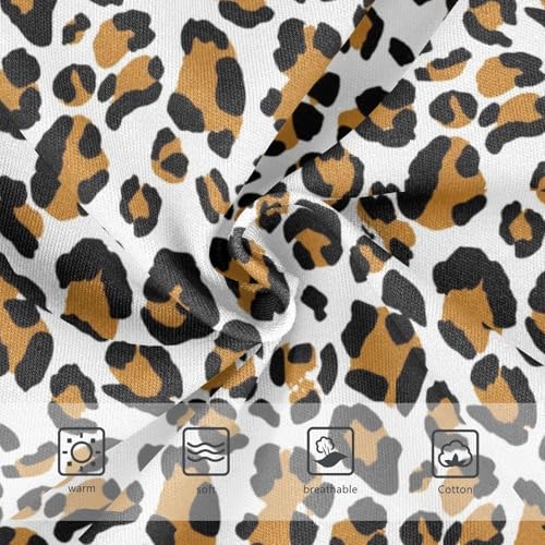 Joisal Toddler Girls Underwear 2t Cotton Panties Little Girl Bright Briefs Undies Kids Leopard Print3