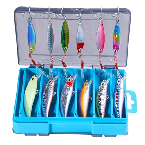 Leurre de pêche au bar pour vos sorties matinales en mer et en rivière avec 12 swimbaits 3D