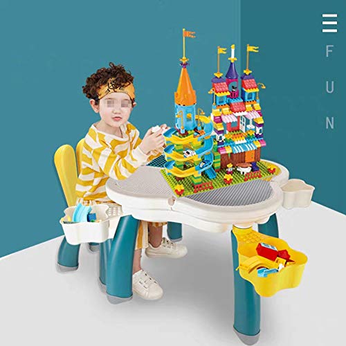 Table d'activités multifonction pour enfants avec chaise lapin - 5