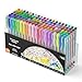 240 Pack Glitter Gel Pens, Shuttle Art 120 Colors Glitter Gel Pen Set with 120 Refills for Adult Coloring Books Craft Doodling