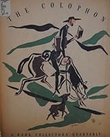 The COLOPHON. A Book Collectors Quarterly, Part Fourteen. B000IW2MUG Book Cover