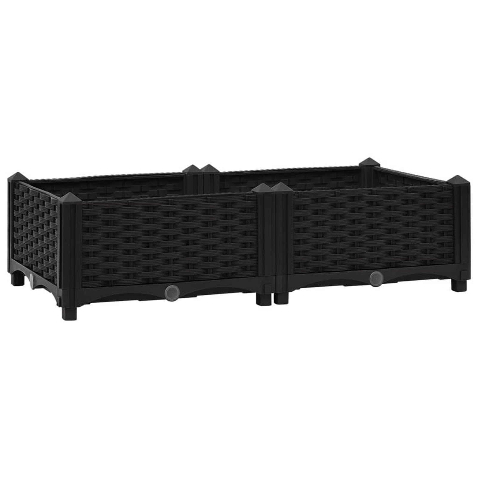 ShGaxin Arriate, Tavolo Da Coltivo, Orto Domestico, Arriate Da Giardino, Coltivazione Di Piante Aromatiche, 80x40x23 cm Polipropilene