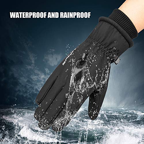 Luvas, Romacci Luvas de inverno quente Luvas de neve para homens e mulheres