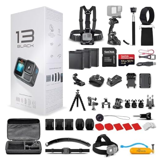 GoPro HERO13 Black Action Camera Package