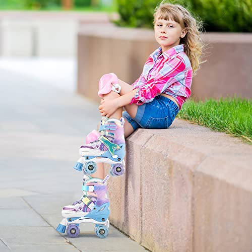 Nemone NEOSRS2107MM Mermaid 4 Size Adjustable Light Up Roller Skates thumb #6