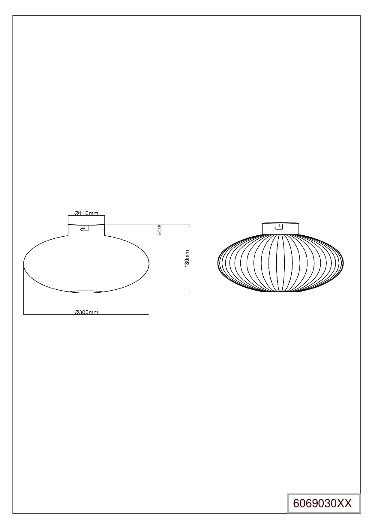 Trio Leuchten Lampa sufitowa Johann 606903032, metal czarny matowy, bez żarówki 1 x E27