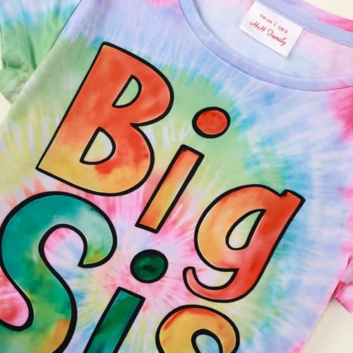 Big Sister Shirt Big Sister Announcement Big Sis Shirt for Toddler Girls Sibling Outfit Top2