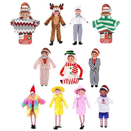 Elves Behavin Badly Naughty Elf Outfit - Naughty Elf Costumes - Cheeky Elves Accessories - 2 Selected at Random