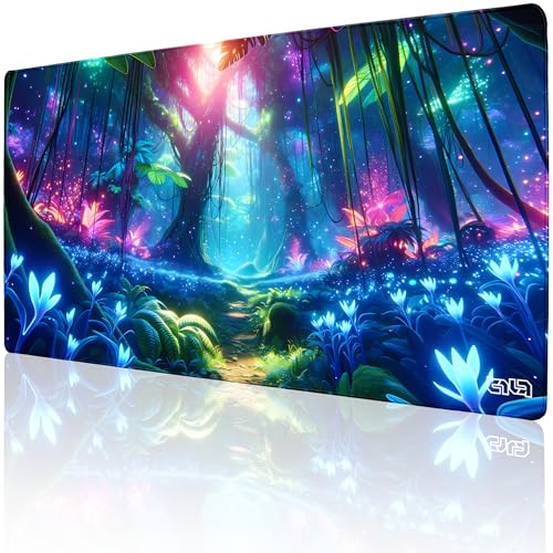 Tapis de bureau gaming XXL Tilt pour PC et accessoires de jeu immersifs