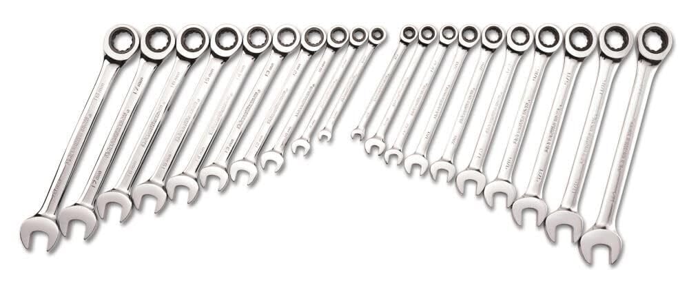 GearWrench - 20 szt. SAE/Mm grzebień szczur Wr zestaw (35720-06)