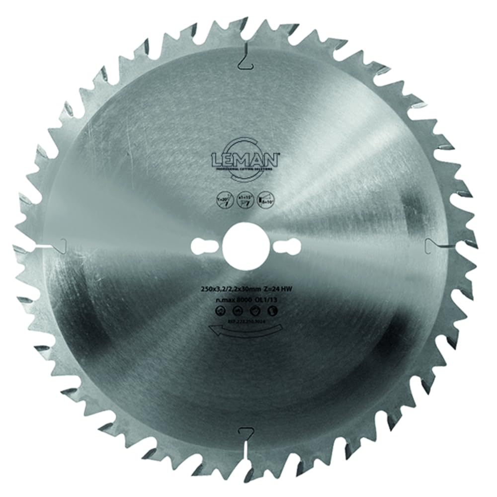 Leman - Lame carbure 250x30x24 dents