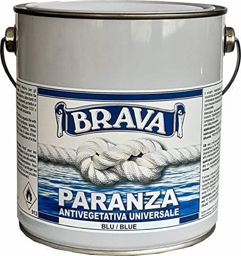 Ber bacche a vela e a motore Brava Paranza Antivegetativa, Blu, 2500 ml