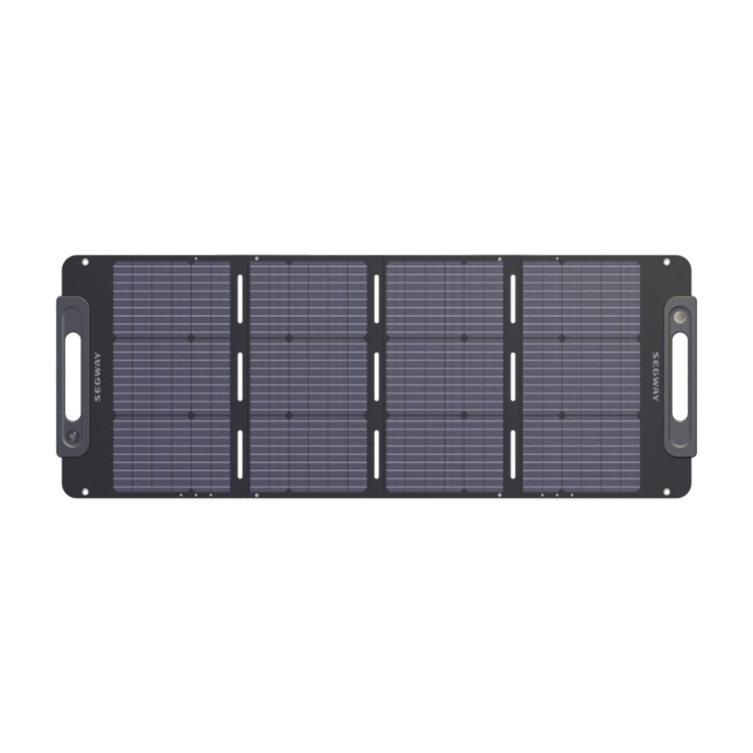 Segway SP100 Portable Solar Panel 100 Watt 20 Volt, High Efficiency Monocrystalline PV Module Power Charger for RV Rooftop Farm and Camping Hiking Off-Grid Living, Compatible with Segway Cube Series