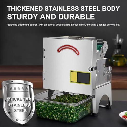 Cortadora eléctrica comercial de verduras miniatura 2