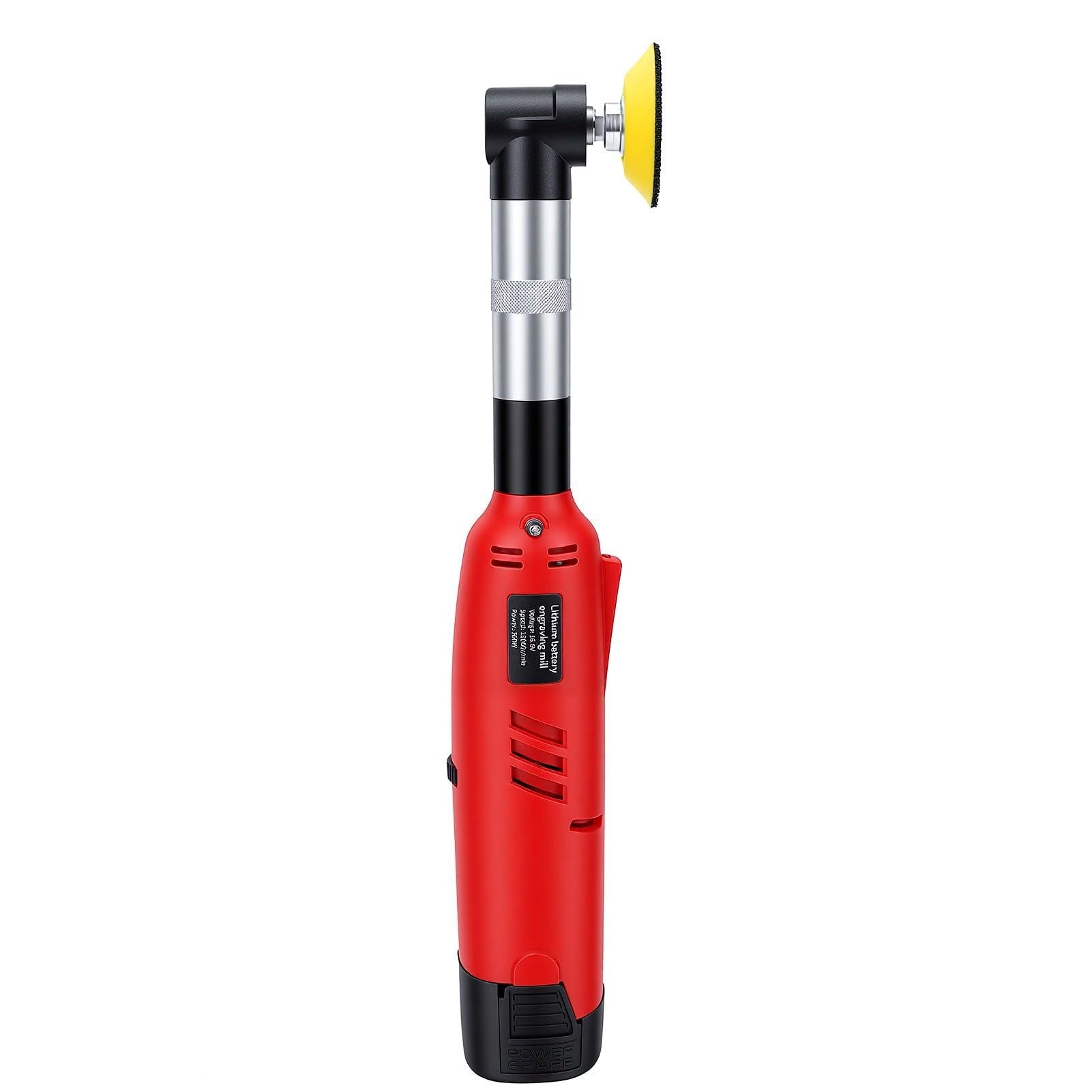 FTVOGUE Meuleuse D'angle sans Fil 360W, 5 Vitesses Variables, pour (Prise