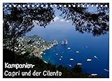 Kampanien – Capri und der Cilento (Tischkalender 2023 DIN A5 quer) Monatskalender - Anneli Hegerfeld-Reckert 