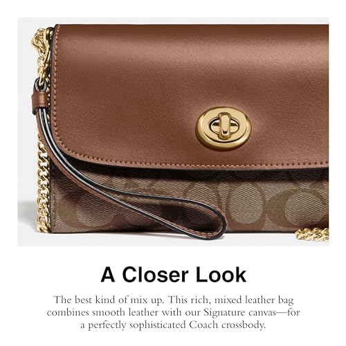 Image of Coach Women's Signature Chain Crossbody Bag