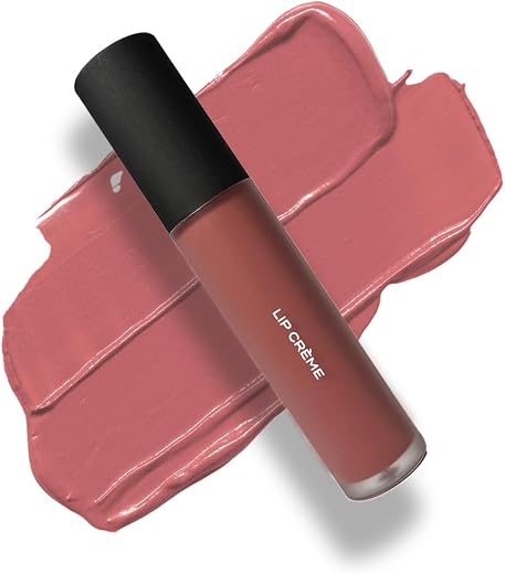 Ruby's Organics Liquid Lipstick, Smooth Cream Texture- Weightless, Highly Pigmented, Soft Velvet Finish, Long Lasting Rich...