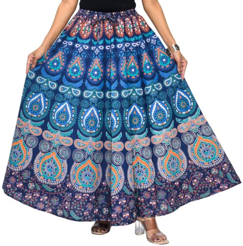Image of Premium Cotton Skirt for Women with Pocket, Free Size