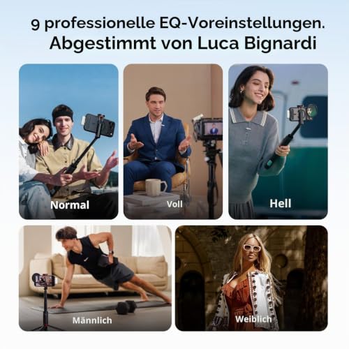 SMALLRIG S70 Drahtloses Mikrofon (2 Sender + 2 Empfänger + Ladeschale), USB-C & 3,5-mm-Anschluss für Telefone/Tablets/Kameras… – Ansicht 4