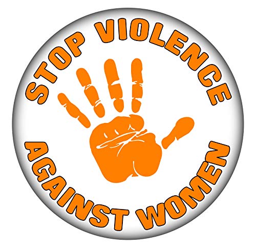 Stop Violence Against Women - 59mm Badge/Badges