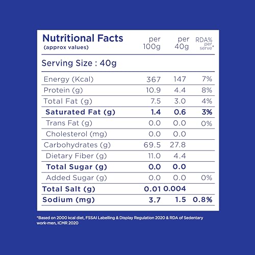 Image of Yogabar Instant Oats 1Kg | Premium, Ready to Cook, Gluten Free Oats with High Fibre, 100% Whole Grain, Non-GMO, 1Kg